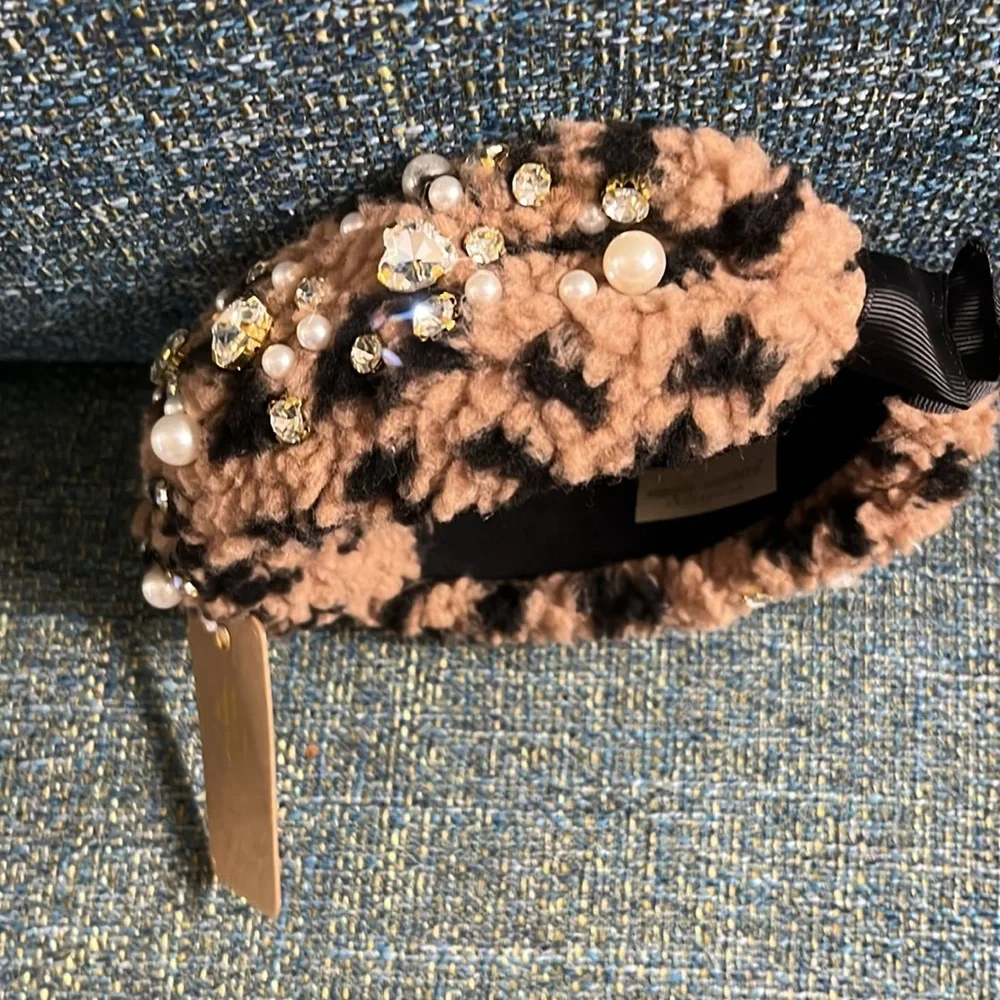 NWT Simply Southern Leopard Headband - Picture 4 of 6